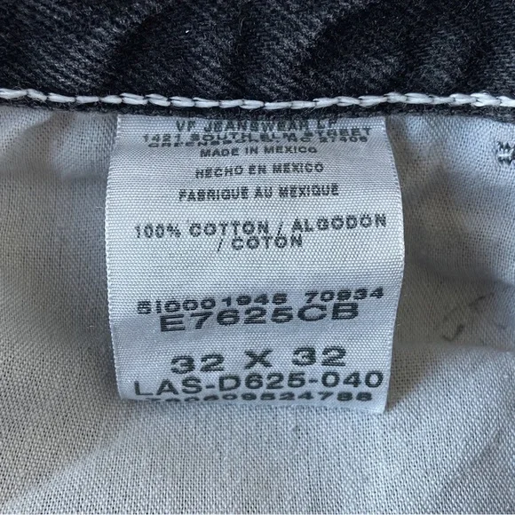 ‼️SOLD‼️ Vintage Rustler 90s worn in faded black boyfriend jeans - Picture 7 of 8